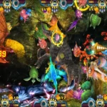 arcade fishing game multi boss battle scene high payout fish hunter gameplay underwater targets