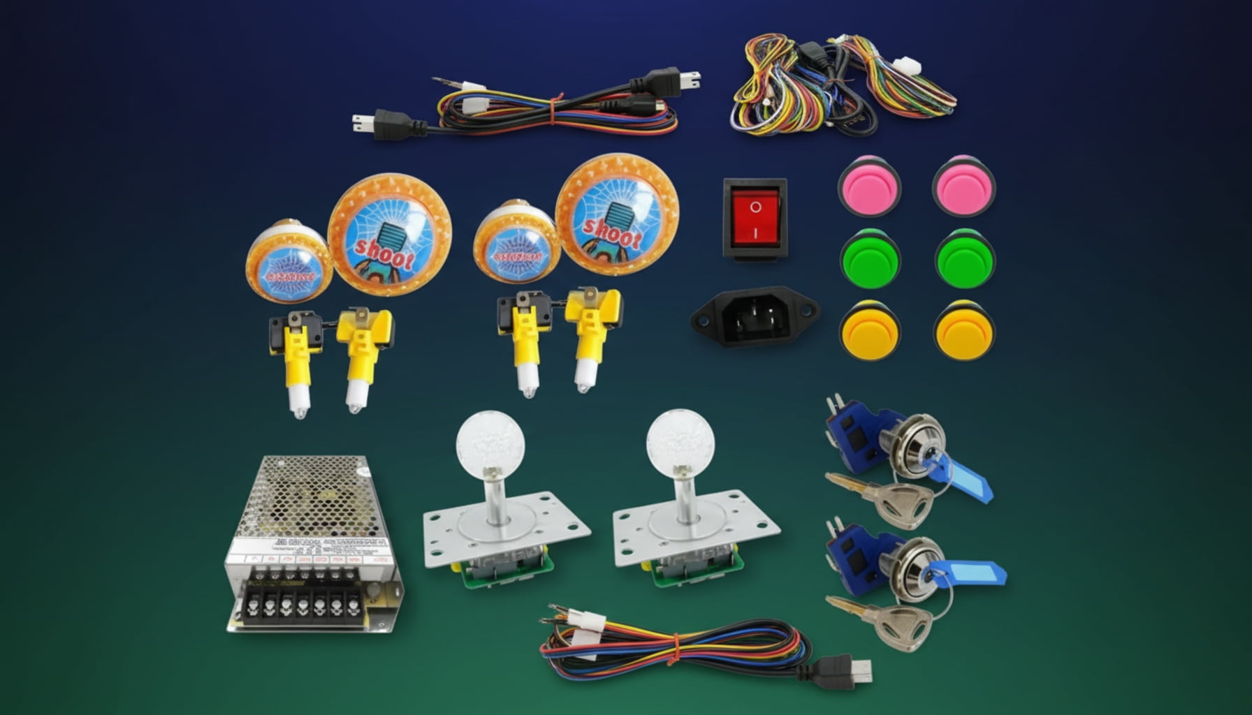 Joysticks & Buttons