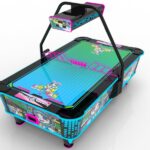 Jumping Bunny Air Hockey Machine Playfield Surface for Competitive Arcade Gameplay