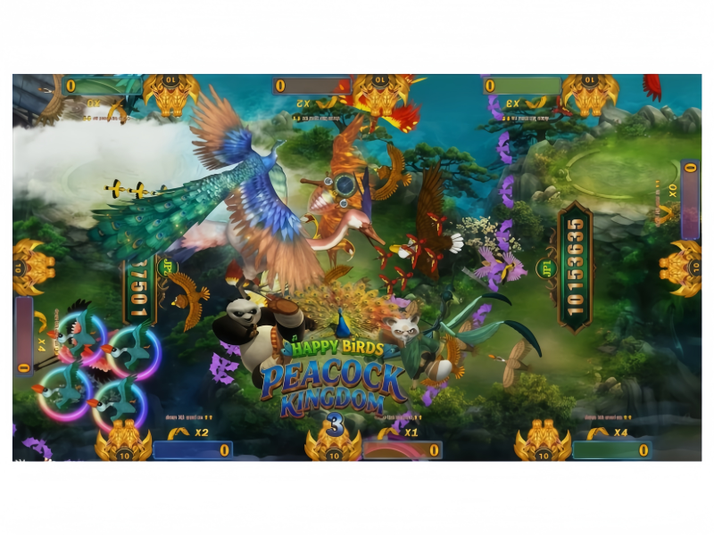 Kung Fu Panda Fish Game Boss Battle Scene with Special Reward Features