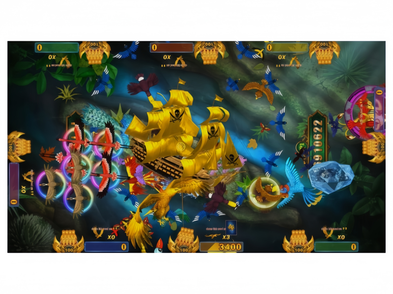Kung Fu Panda Fish Game Bonus Reward Feature with Special Gold Target Event