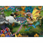 Kung Fu Panda Fishing Game Gameplay Scene with Multi Player Action and Boss Targets