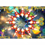 Sun Wukong Jackpot Reward Scene with High Value Coin Explosion Effect