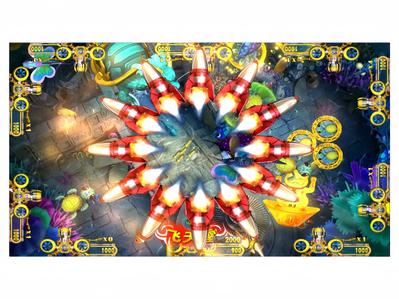 Sun Wukong Jackpot Reward Scene with High Value Coin Explosion Effect