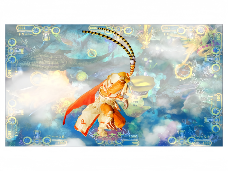 Sun Wukong Boss Character Featured in Jackpot Fishing Arcade Game