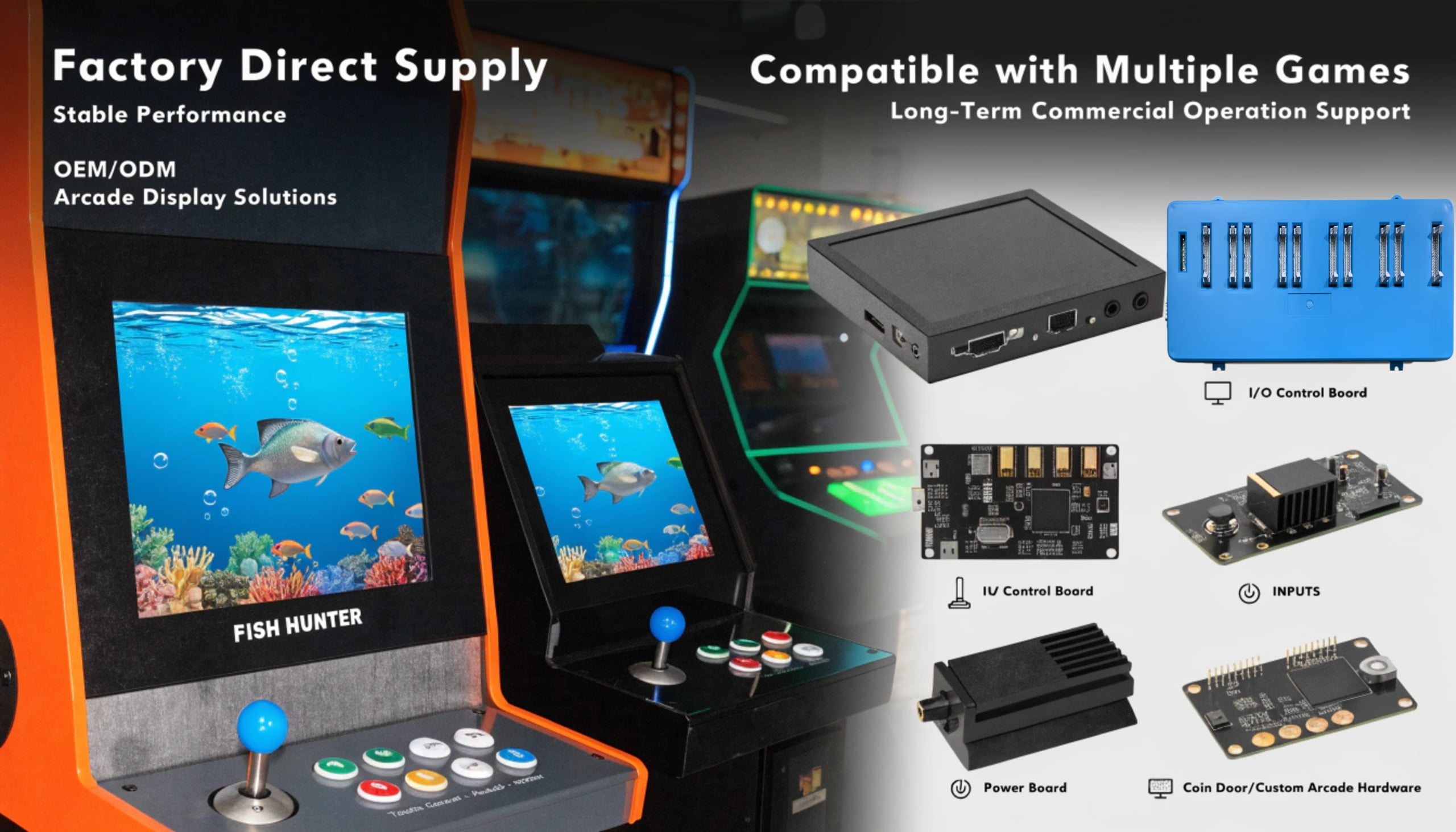 Monitors & Control Boards