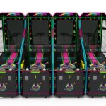Adult Basketball Arcade Machine Group Setup for Commercial Amusement Centers