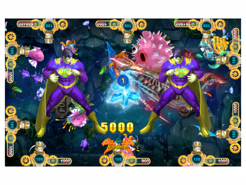 Boss battle gameplay in Avengers Alliance Fish Game PCB Kit