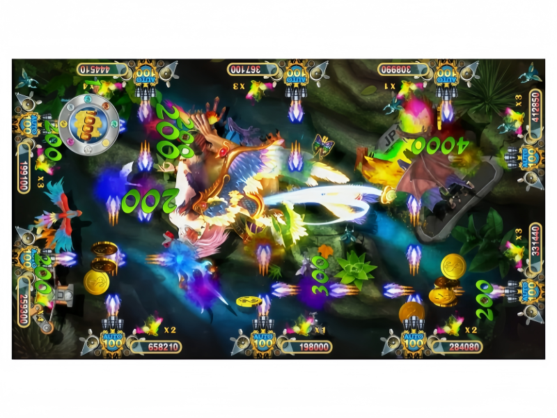 Bird Kingdom Fish Game Bonus Reward Feature with Special Bird Targets and Multiplier Effects