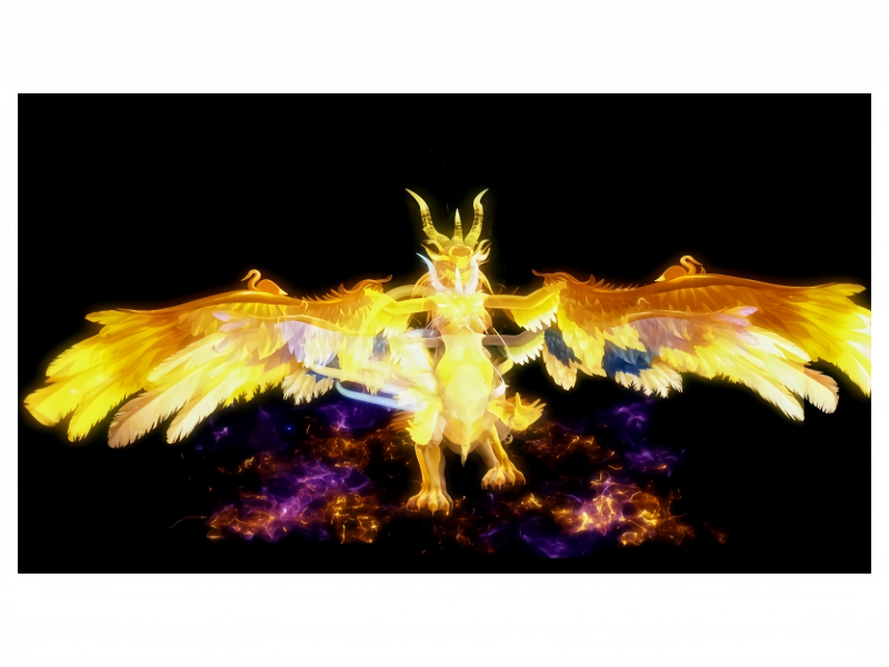 Phoenix King Boss Feature in Bird Kingdom Fish Game with Golden Wing Effects