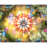 Black Panther Fish Game Special Skill Effect with Area Attack Animation