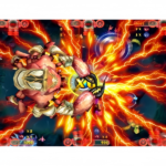 Captain America Fish Game Jackpot Reward Scene with Hero Power and Big Win Effects