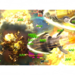 Captain America Fish Game Special Skill Attack with Fighter Jet Strike Effects