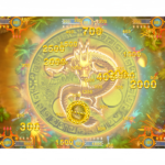 Devil VS Monster Fish Game PCB Kit showing a magic circle feature with special reward effects