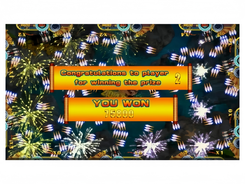 Dragon Phoenix Fish Game Bonus Reward Screen with Prize Selection Feature