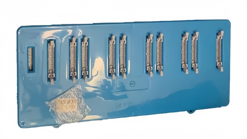 Detailed View of Arcade Fish Game I/O Board Connector Layout
