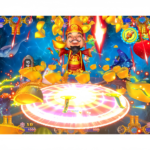 Jackpot reward scene in Ghost Rider Fish Game PCB Kit