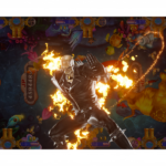 Special skill animation in Ghost Rider Fish Game PCB Kit