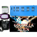 Godzilla vs Alien fish game PCB kit with control board power supply and accessories