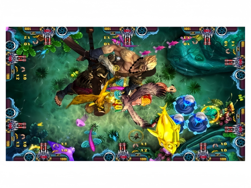 Golden Elephant King Fish Game Boss Battle Scene with Giant Elephant Boss Effects