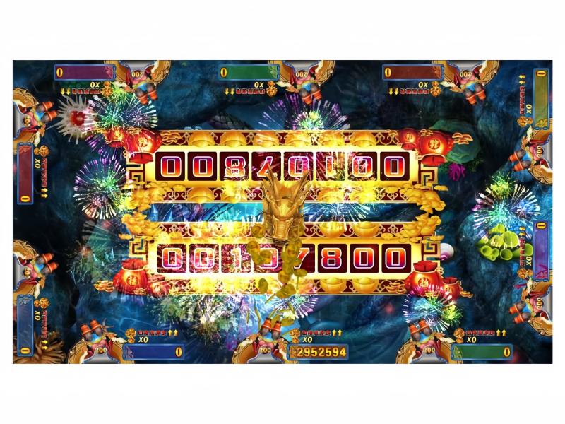 Golden Matador Fish Game PCB Kit bonus feature with reward multiplier event