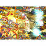 Golden Matador Fish Game PCB Kit jackpot scene with high score rewards and bonus payouts