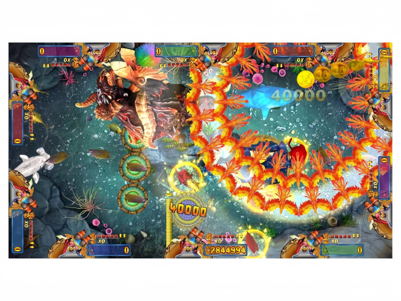 Golden Matador Fish Game PCB Kit sea boss battle with special attack effects