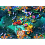 Green Lantern Fish Game Live Gameplay Scene with Multi-Target Fishing Action