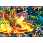 Green Lantern Fish Game Special Skill Attack with Area Damage Effects