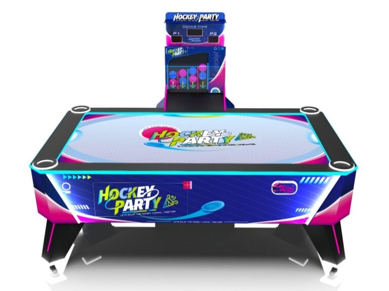 Parent-Child Air Hockey Arcade Machine | Multi-Ball Coin Operated Table
