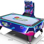 Hockey Party Air Hockey Arcade Machine Dimensions and Installation Guide