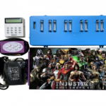 Injustice Alliance Fish Game PCB Kit with Arcade Control Board and Hardware Accessories
