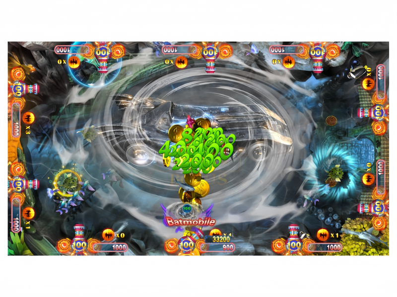 Injustice Alliance Fish Game Sea Boss Battle with Giant Ocean Creature and Whirlpool Effects