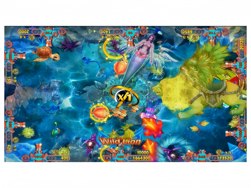 Iron Man Bonus Stage Gameplay in Multi Player Fish Shooting Arcade Game