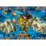 Iron Man Boss Battle Scene in Multi Player Fish Shooting Arcade Game