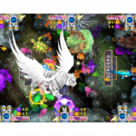 King Ghidorah Fish Game PCB Kit featuring a winged creature bonus reward event