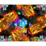 King Ghidorah Fish Game PCB Kit featuring a sea boss challenge with special battle effects