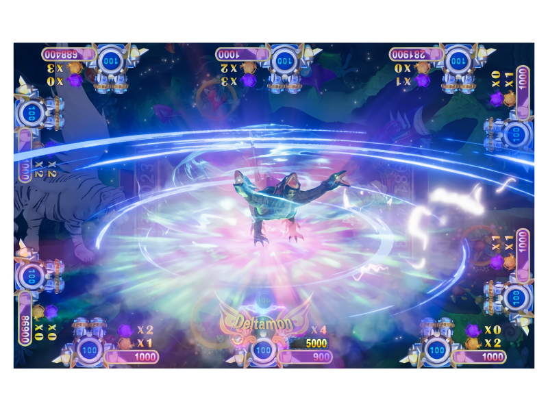 King Ghidorah Fish Game PCB Kit featuring a special energy skill with enhanced attack effects