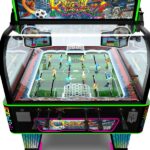 Kung Fu Football Arcade Machine Playfield and Soccer Game Layout