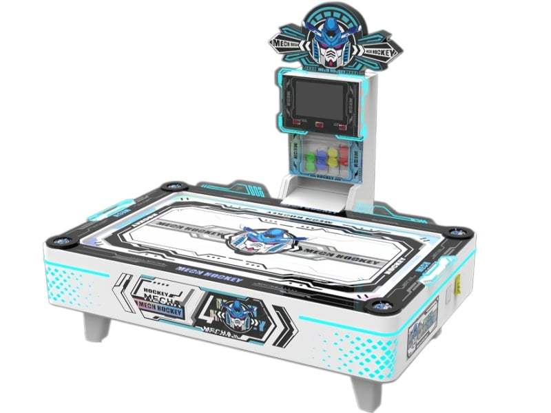Mecha Air Hockey Arcade Machine for Commercial Entertainment Centers