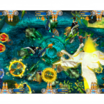 Ocean King Rising Fish Game Boss Battle Scene with Underwater Attack Effects