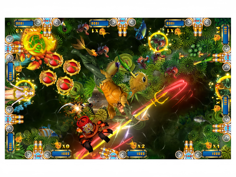 Ocean King Rising Fish Game Bonus Feature with Reward Attack Sequence