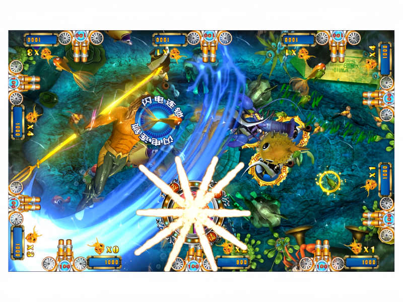 Ocean King Rising Fish Game Special Skill Feature with Powerful Attack Effects