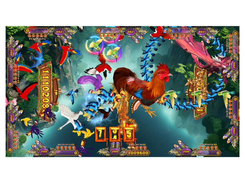 Phoenix Legend fish game battle scene with phoenix boss and underwater shooting gameplay