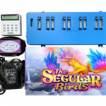 Phoenix Legend fish game PCB kit with control system, power supply, and arcade board accessories