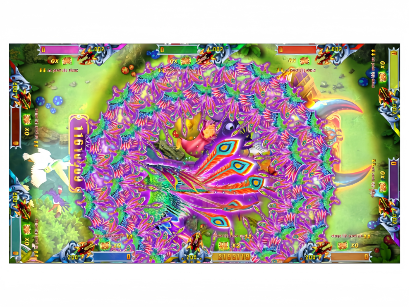 Phoenix Revenge Fish Game Ultimate Skill Effect with Massive Area Attack Animation