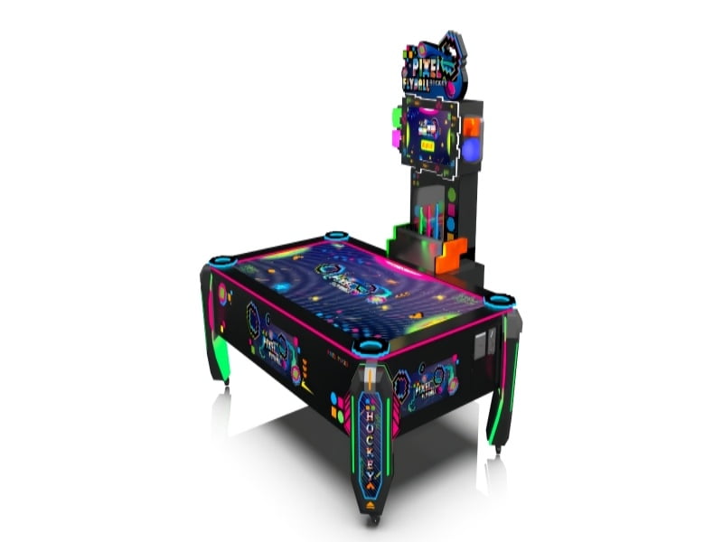 Pixel Air Hockey Arcade Machine for Commercial Entertainment Centers