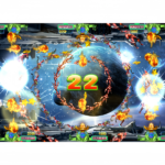 Planet Hegemony Fish Game PCB Kit Jackpot Scene with Bonus Reward Feature