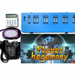 Planet Hegemony Fish Game PCB Kit with I/O Control Board and Arcade Accessories