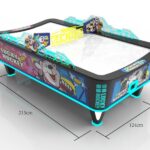 Polar Bear Air Hockey Arcade Machine Dimensions and Installation Size Guide